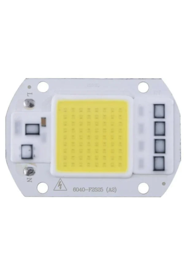 Led Projektör Çip 50W 220V Beyaz Işık